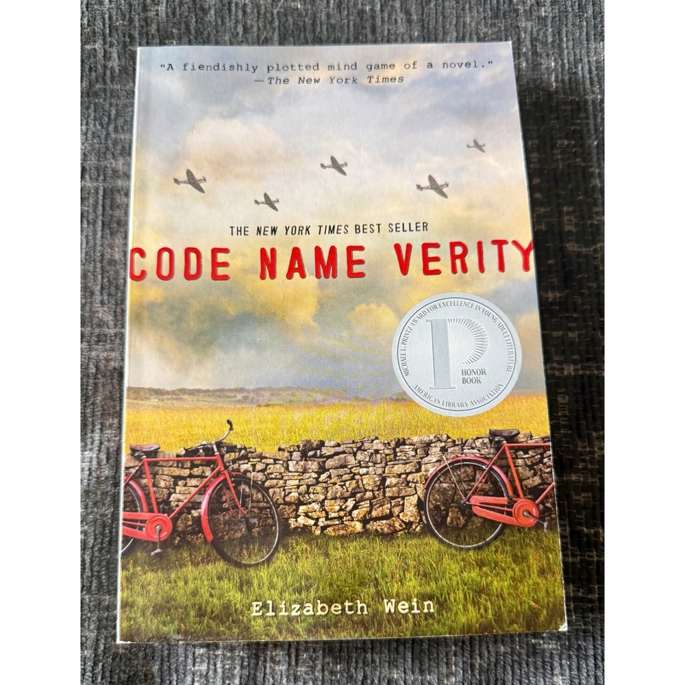 Code Name Verity Paperback Elizabeth Wein YA WWII Fiction